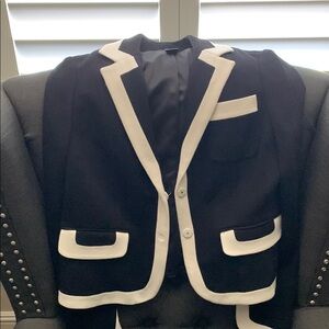 INC International Concepts Black and White Blazer